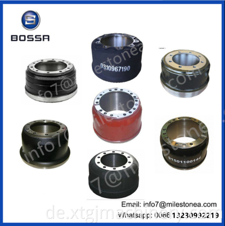 Xingtai Bossa Group Customized Semi Brake Drum 3464230501